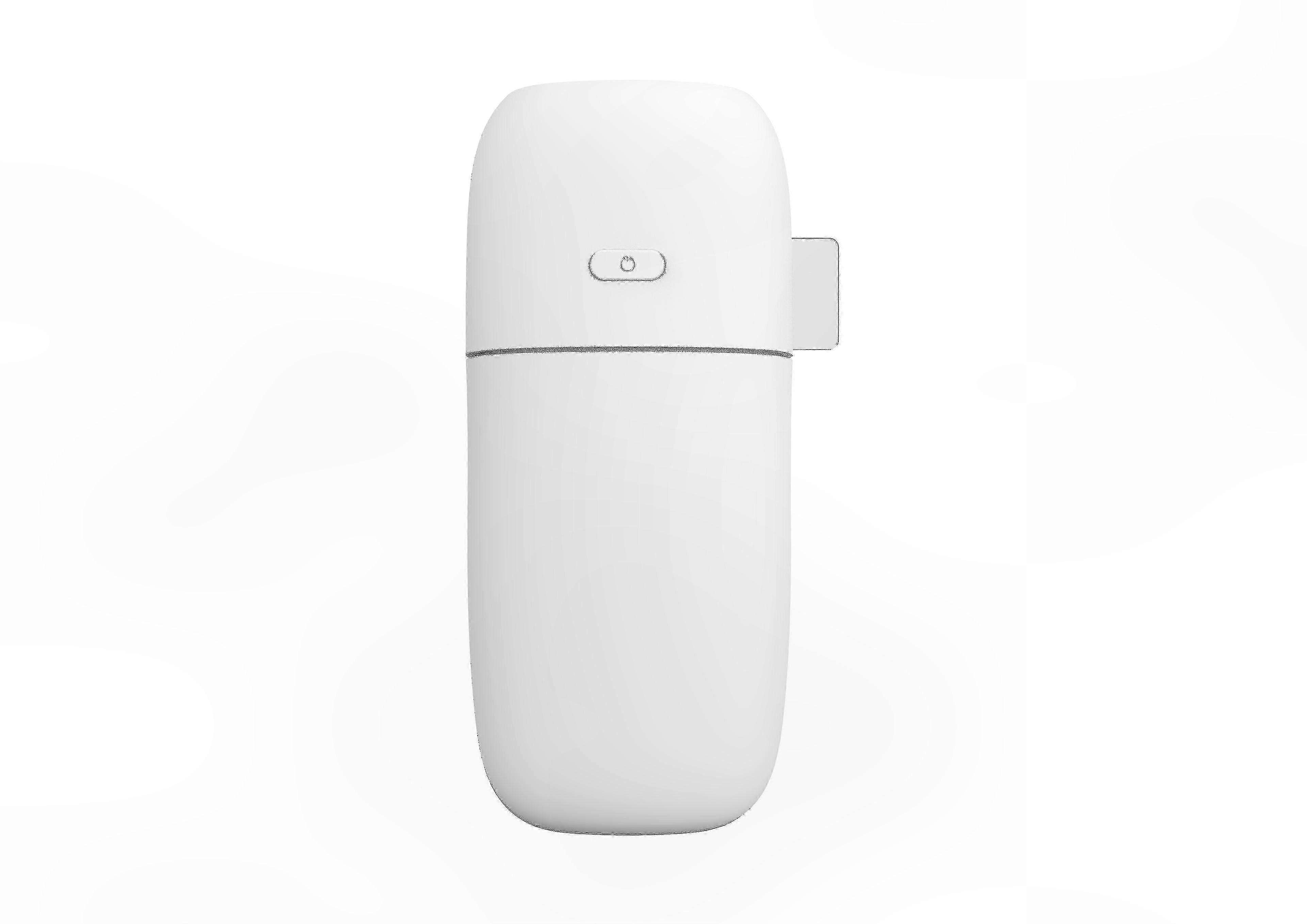 USB-Powered Ceramic Car Mist Humidifier with Dual Functionality