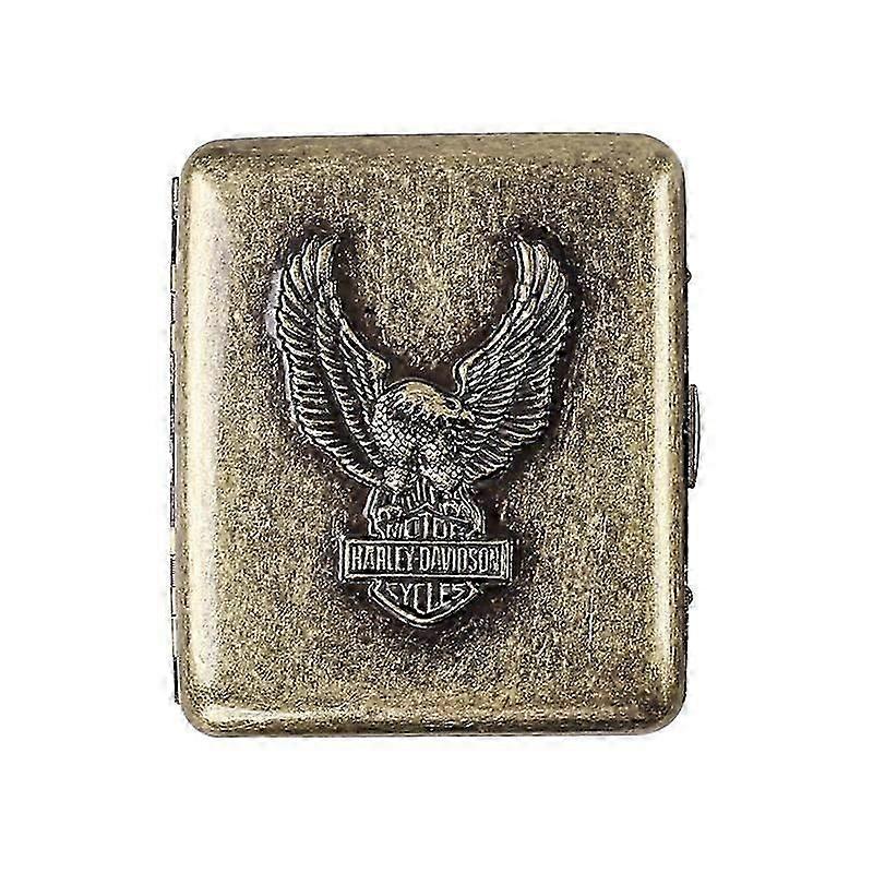 Thickened Stainless Steel Engraved Cigarette Case