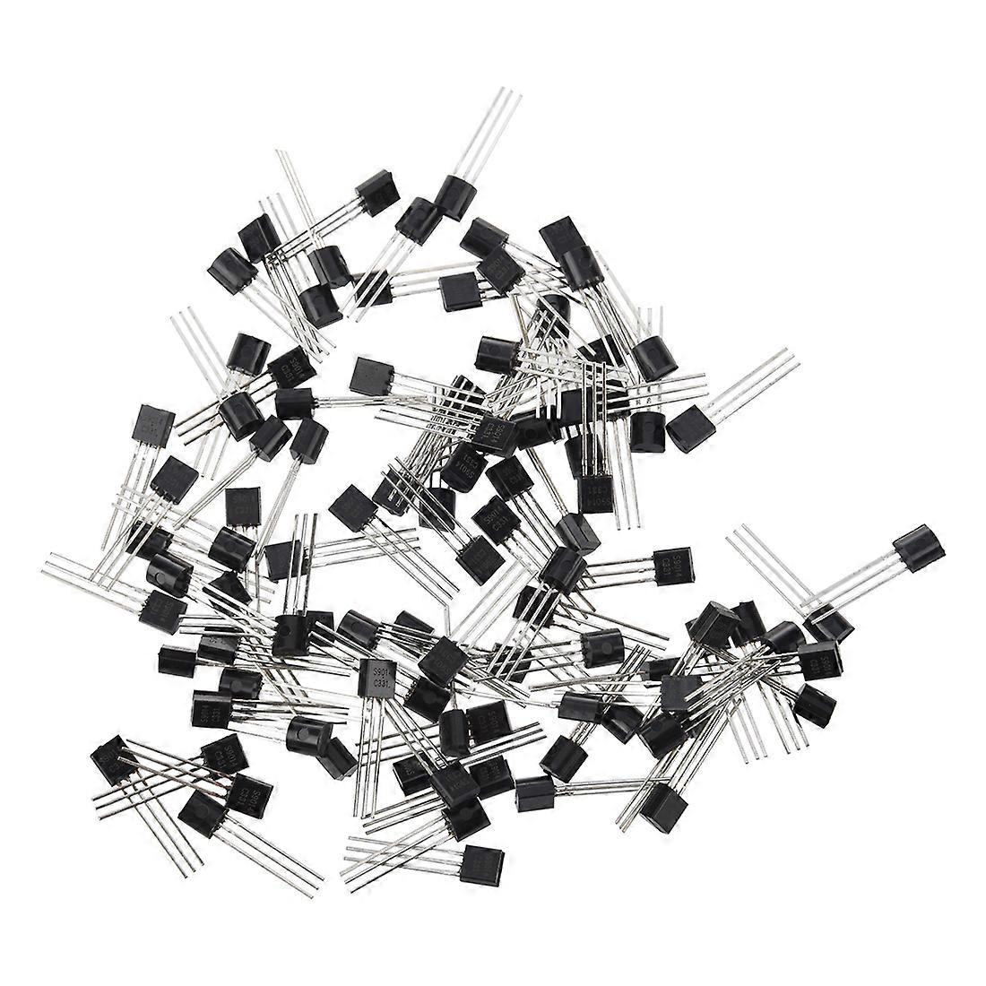 100pcs Transistors S9014 PNP Silicon Transistor