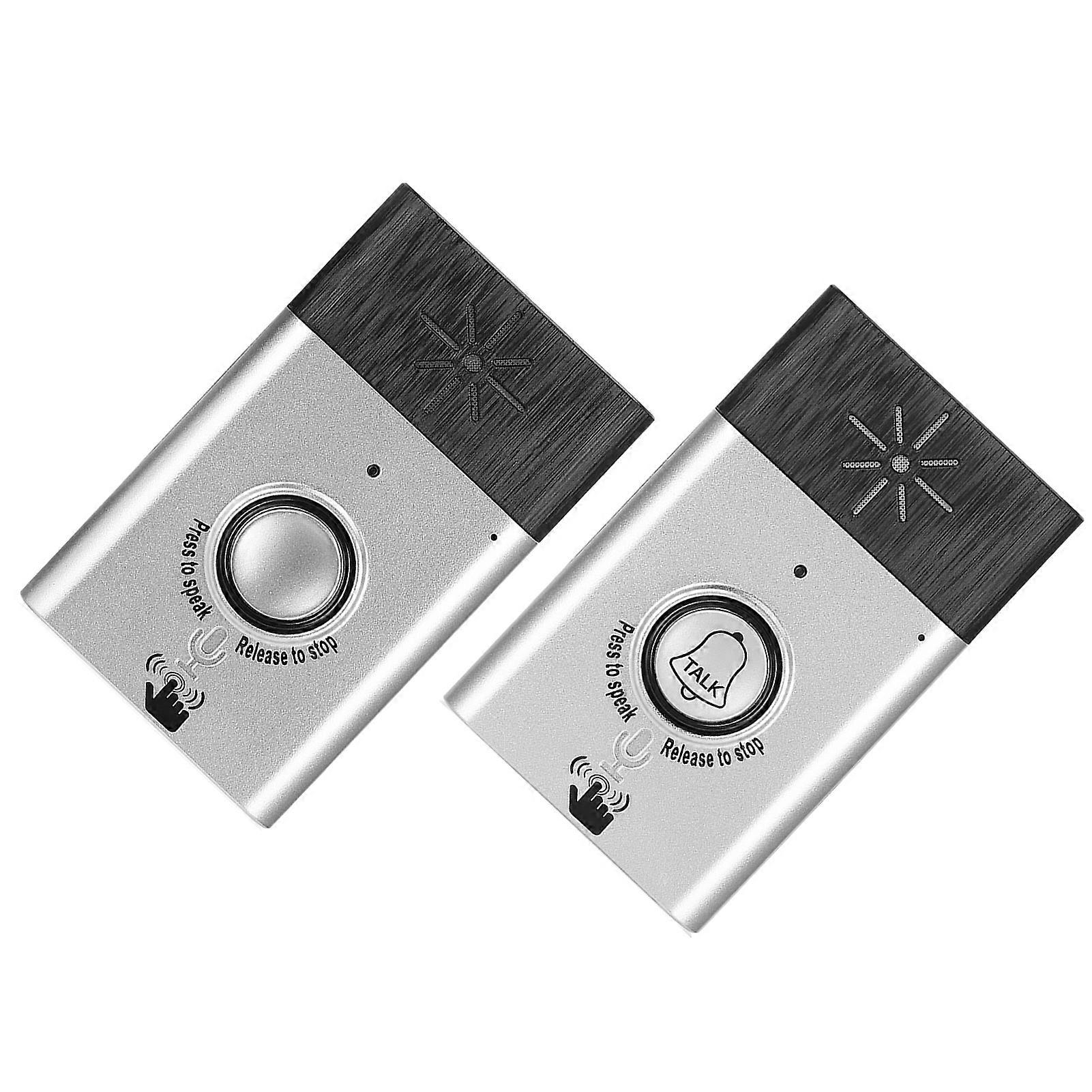 Smart Wireless Voice 2-Way Intercom Doorbell System, ABS Plastic