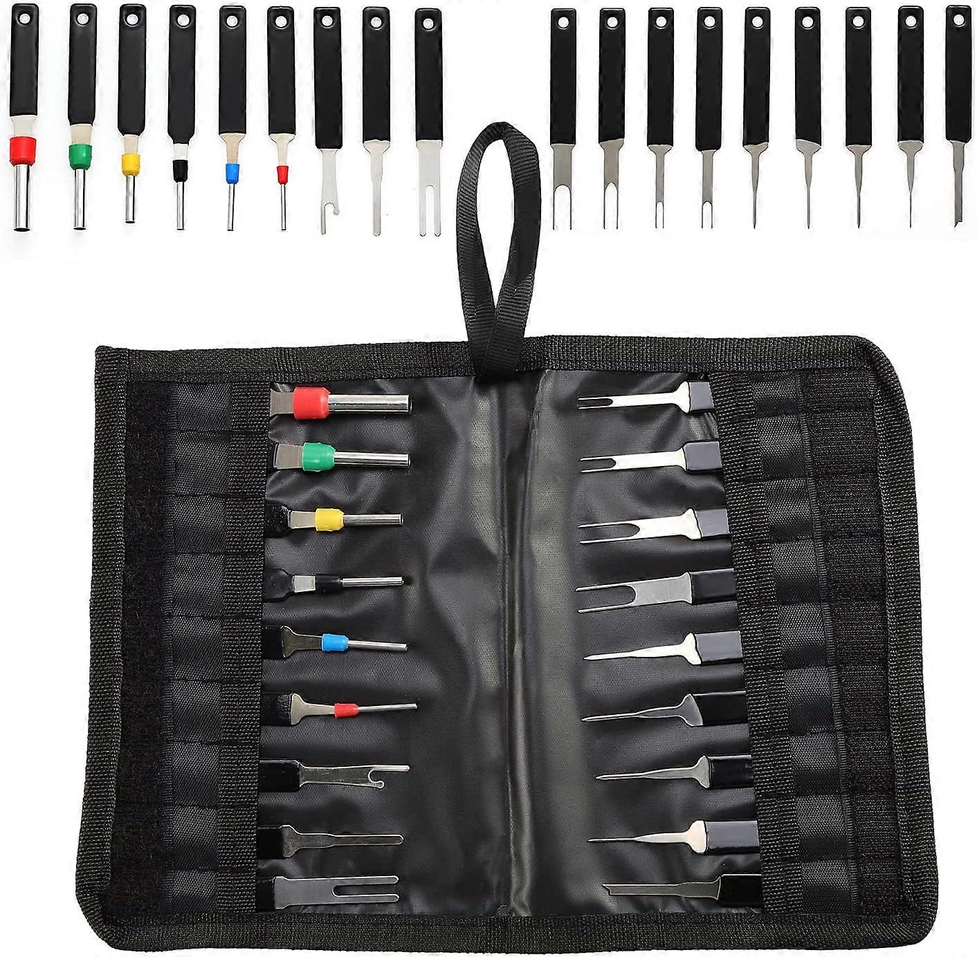 18Pcs Car Terminal Removal Tool Kit Wire Connector Extractor