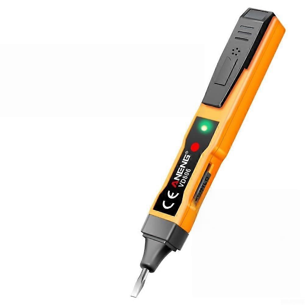 Voltage Tester NonContact AC Voltage Detector With LED Indicators, Sound and Light Alerts, Compact Pocket Size