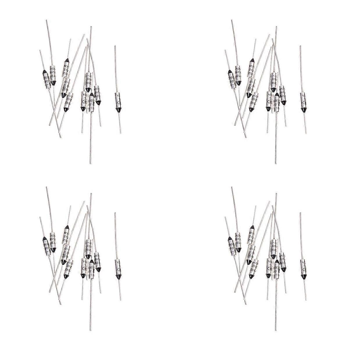 40 Pcs Circuit Cut Off TF 240 Celsius 250V 10A Temperature Thermal Fuses