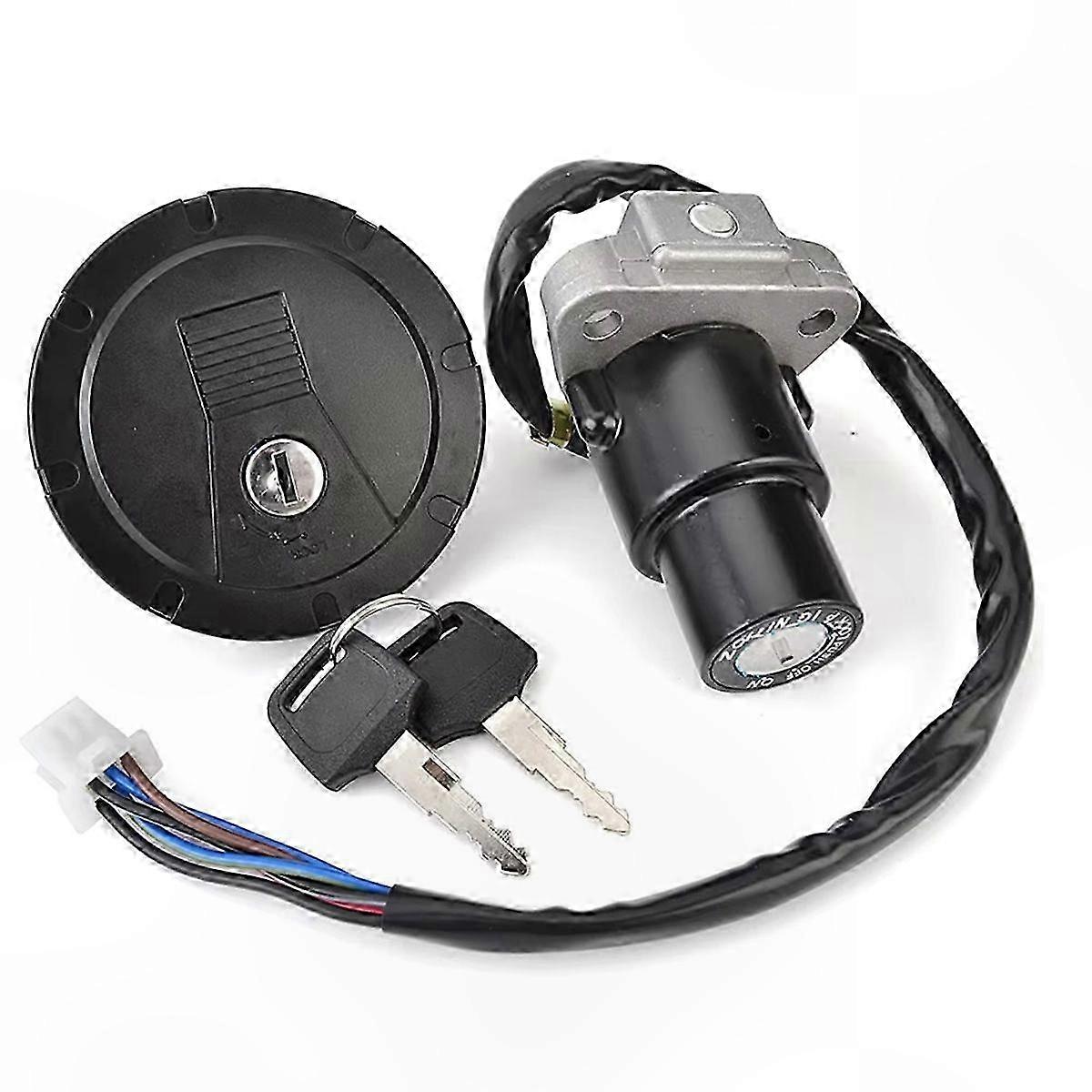 Universal Ignition Switch Fuel Cap Kit for Motorcycles ATV Dirt Bikes