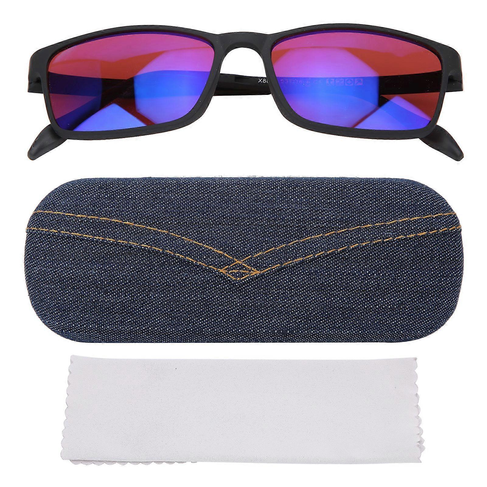 Lunettes correctrices pour daltonisme, cécité rouge-vert, faiblesse visuelle, amélioration de la vue