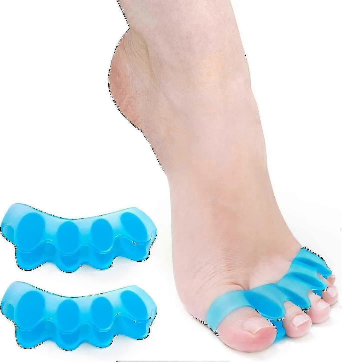 2023 New Sumifun Sumifun Toe Separator, 10 Gel Toe Pads, Used To Relieve The Pain Of Bunions, Toe St