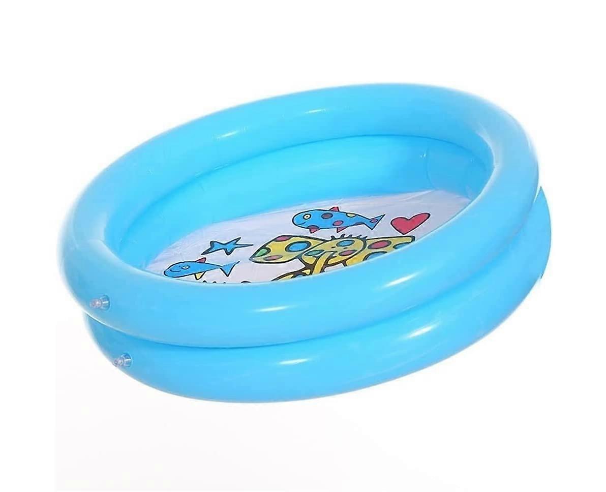 Paddling Pool Inflatable Swimming Pool 65x16cm Multicolor Blue 2 Pack Set