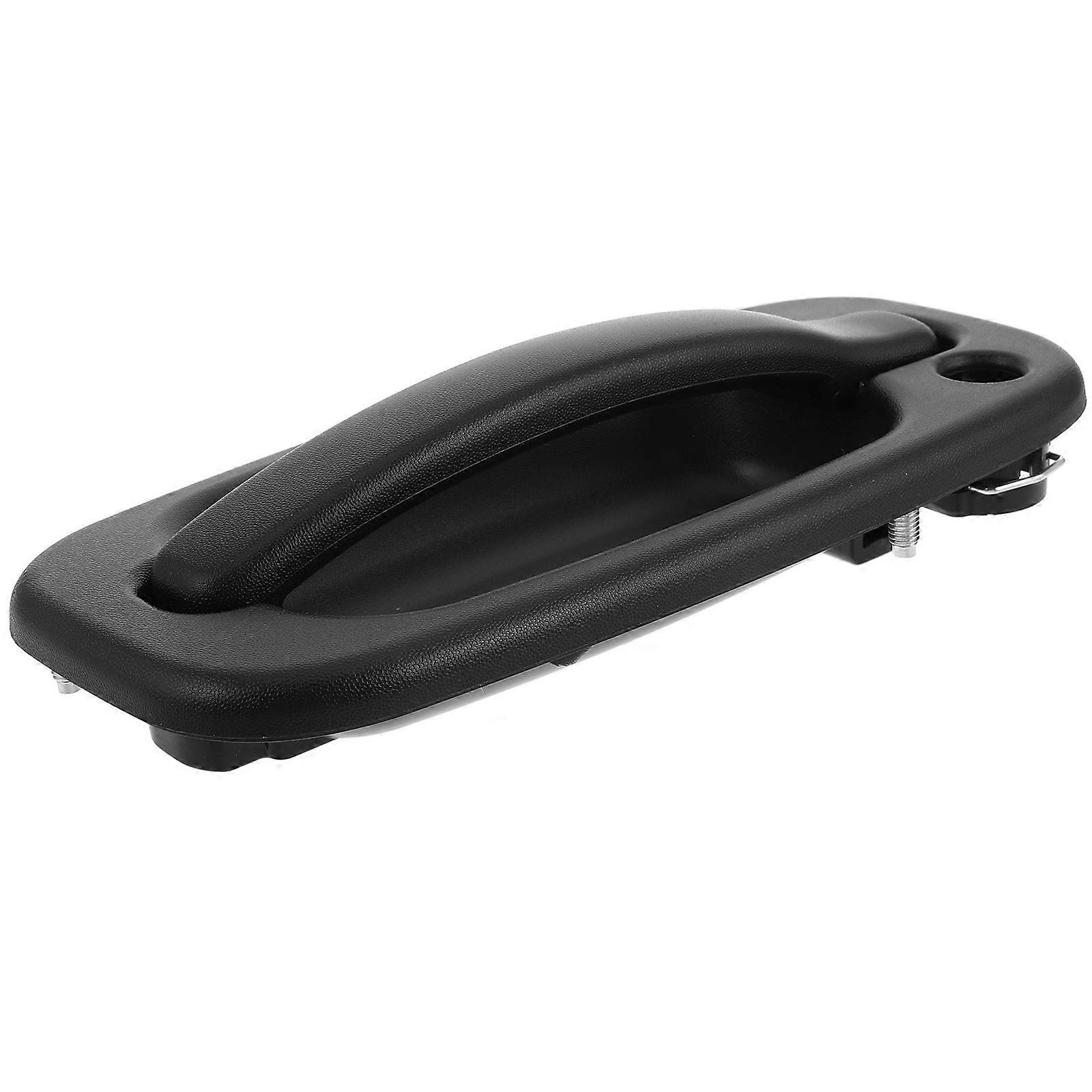 Worgeous 1 Set Rear Seat Black Door Handle for Passenger Side Compatible with GMC and Automotive Exterior Car Door Handle Covers Trim Kit