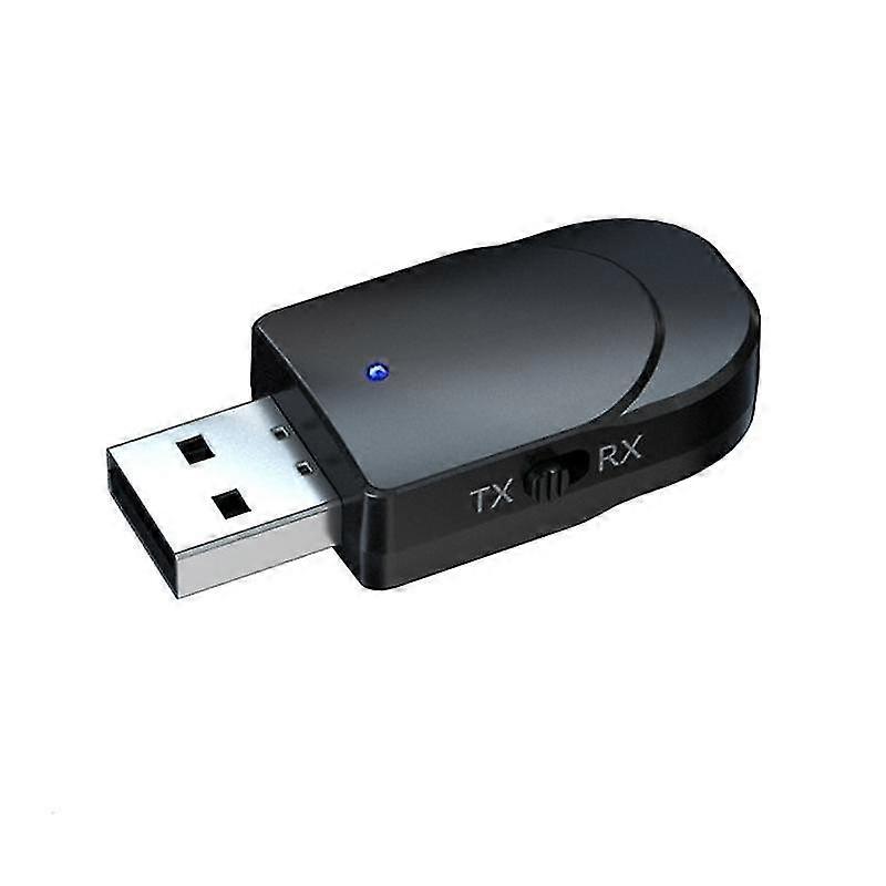 Bluetooth 5.0 o Transmitter Receiver 2-in-1 Adapter Car Dual Output