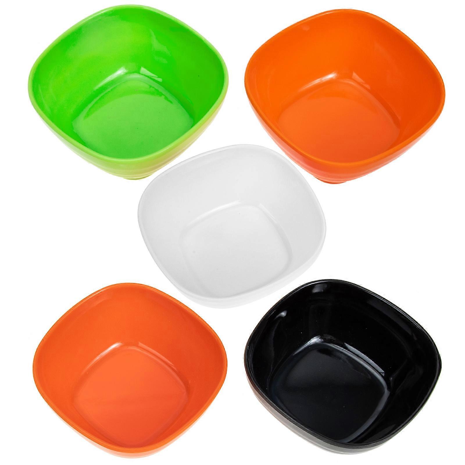 Dipping Bowls for Kitchen Use Assorted Color 5 Pieces 3.5 Inches Diameter