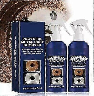 Powerful 100ml Metal Rust Remover for Effective Rust Treatment on Various Surfaces, UK Household Essential