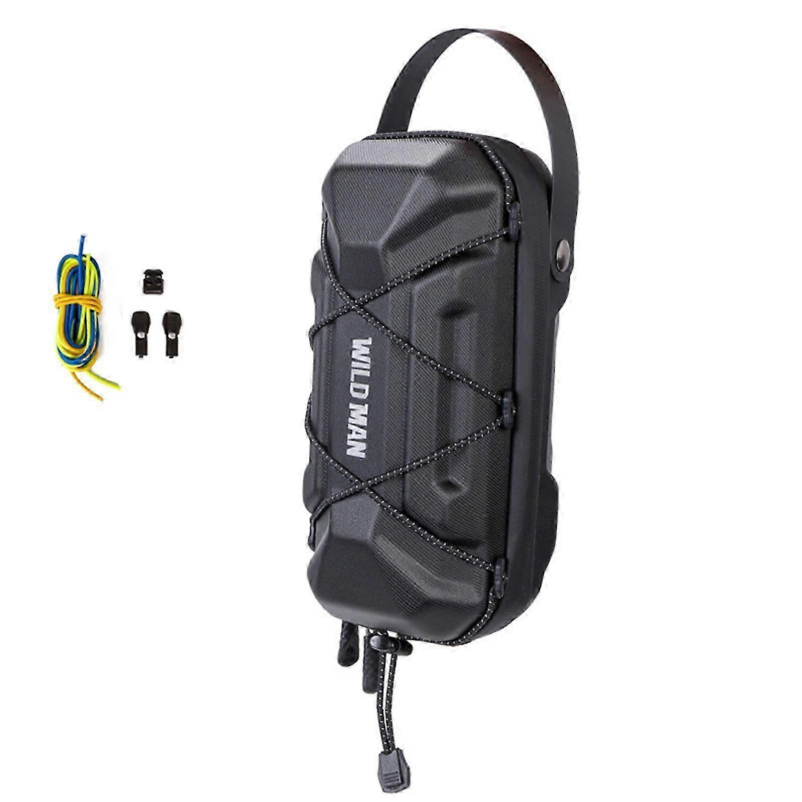 Rainproof Quick Release Bike Handlebar Bag Hard Shell Waterproof Scooter Storage Bag