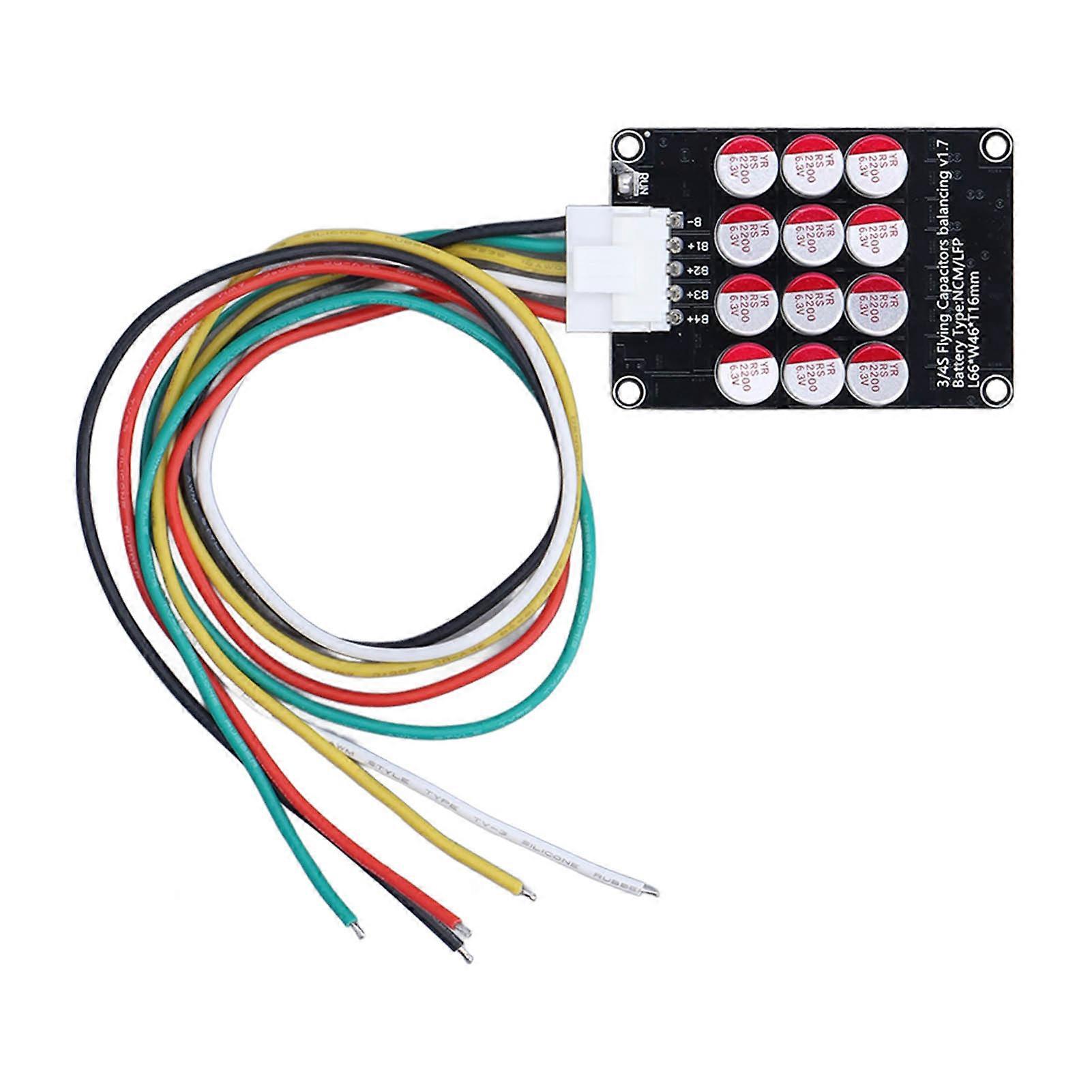 Lithium Battery Active Equalizer 4 Strings Balancer with Cases for NCM LFP