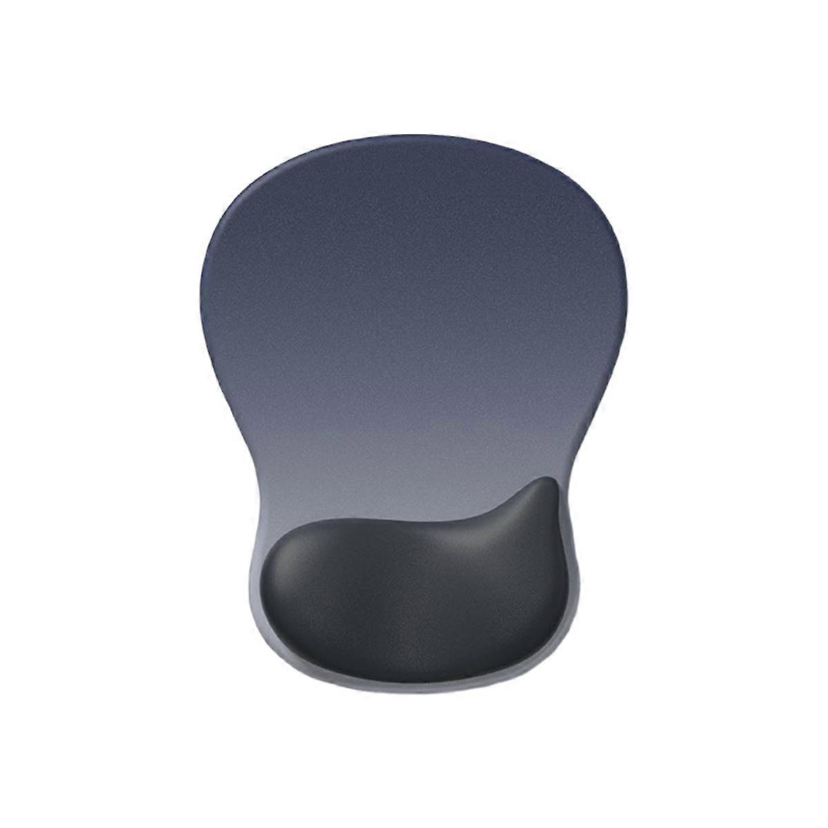 Gel Wrist Rest Mouse Pad - Ergonomic Office Mousepad with Wrist Support-Non-Slip, Design Desk Accessories Mat for Home,A