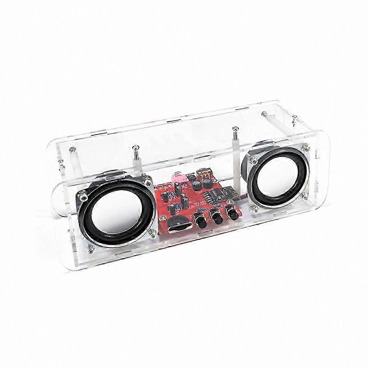 Bluetooth Speaker Kit DIY Electronics Soldering Project Practice Assembly Craft Tool Set