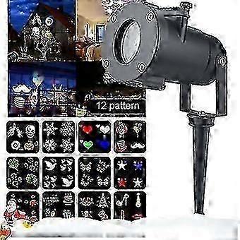 Christmas Led Laser Projector Outdoor Landscape Projection Lamp Light