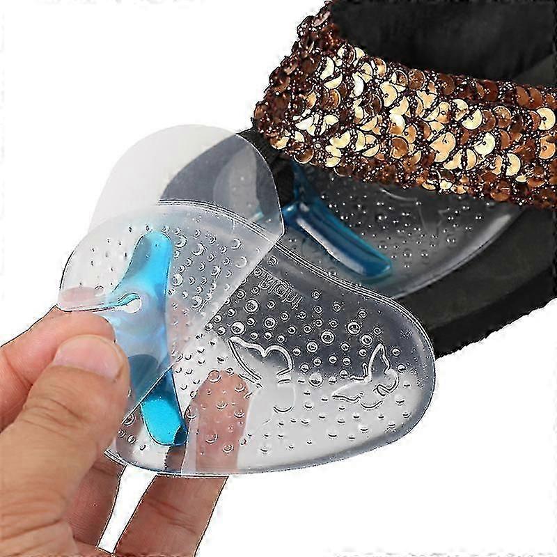 6 Pairs Toe Protection Cushion For Flip Flop Non-slip Silicone Gel Foot Cushions Separator Pads