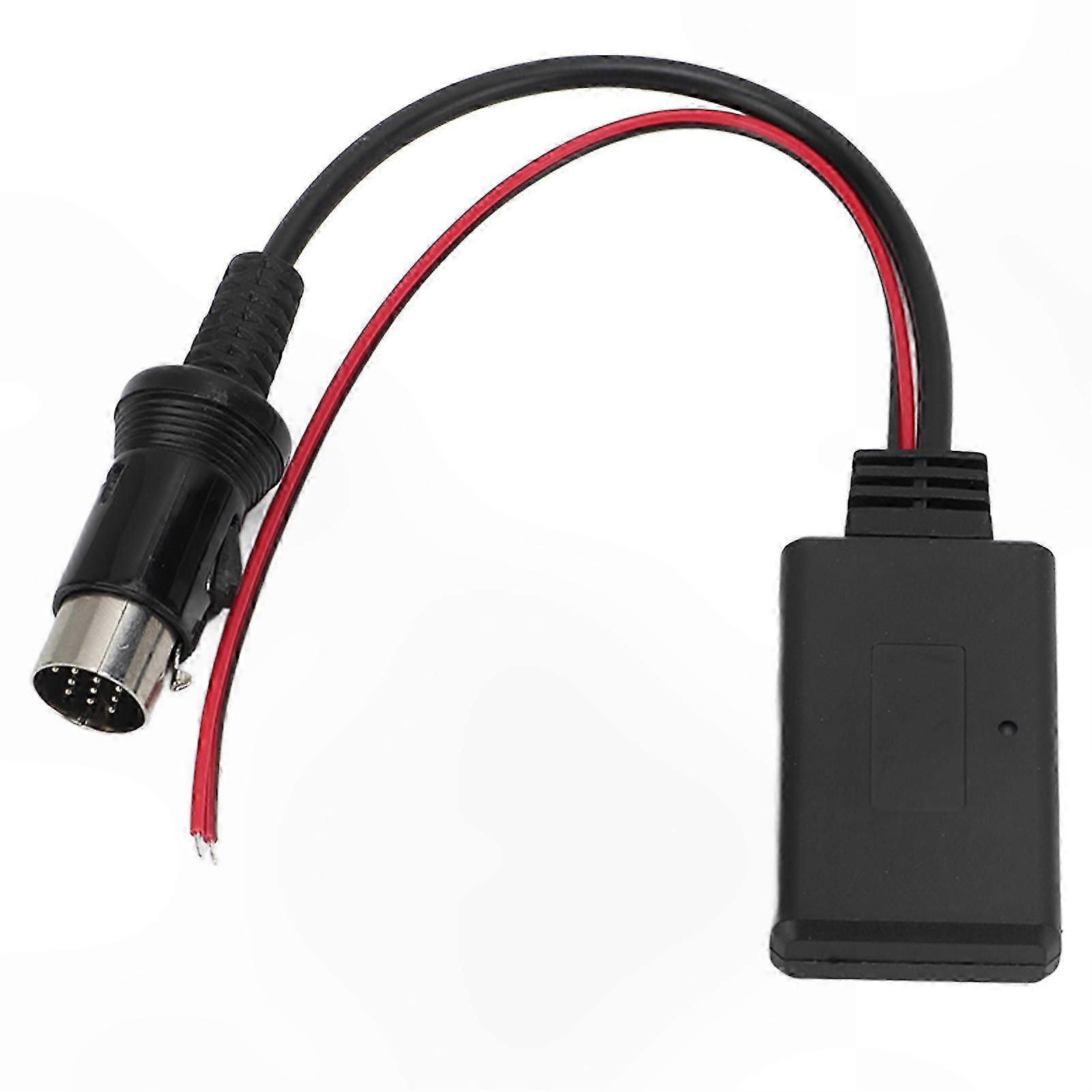 Bluetooth AUX o Adapter for Car Stereos with 13-Pin Connection Compatible with Various Kenwood Models