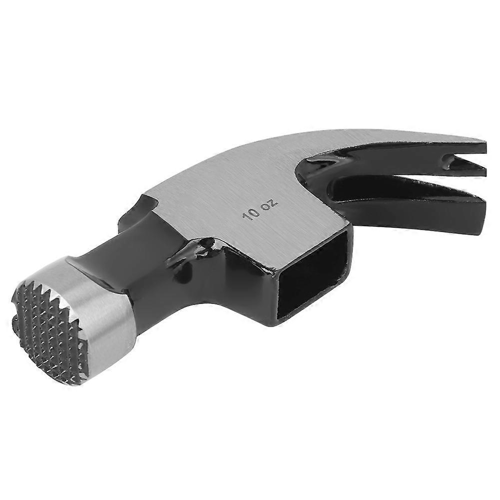 10oz Round Head Bend Angle Double Fork Claw Hammer Head for Carpenter Home Woodworking Tool
