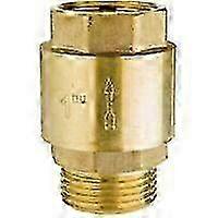 New Brass check valve, 1" threaded inlet and outlet check valve, suitable for water pipes, water meters, water heaters 2025