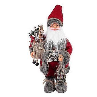 Minature Geschenke Weihnachtsmann Figuren Plüsch Weihnachtsmann Puppe Spielzeug Weihnachtstisch Tafelaufsatz Ornament Plüsch Weihnachtsmann Ornamente