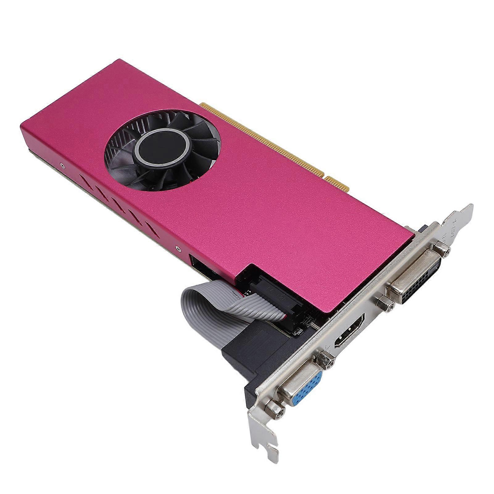 4G GDDR5 1183MHz RX550 Gaming Graphics Card 128 Bit VGA DVI