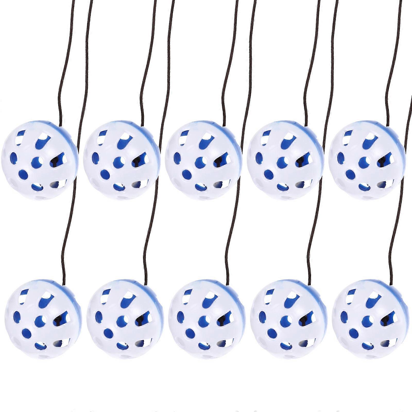 Cat Diversion Toy Suction Cup Bell with 40Pcs for Indoor Cats