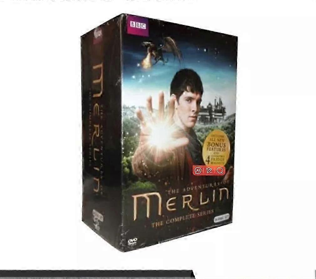 Merlin - The 1-5 Dvd Version 24-disc Box Set New