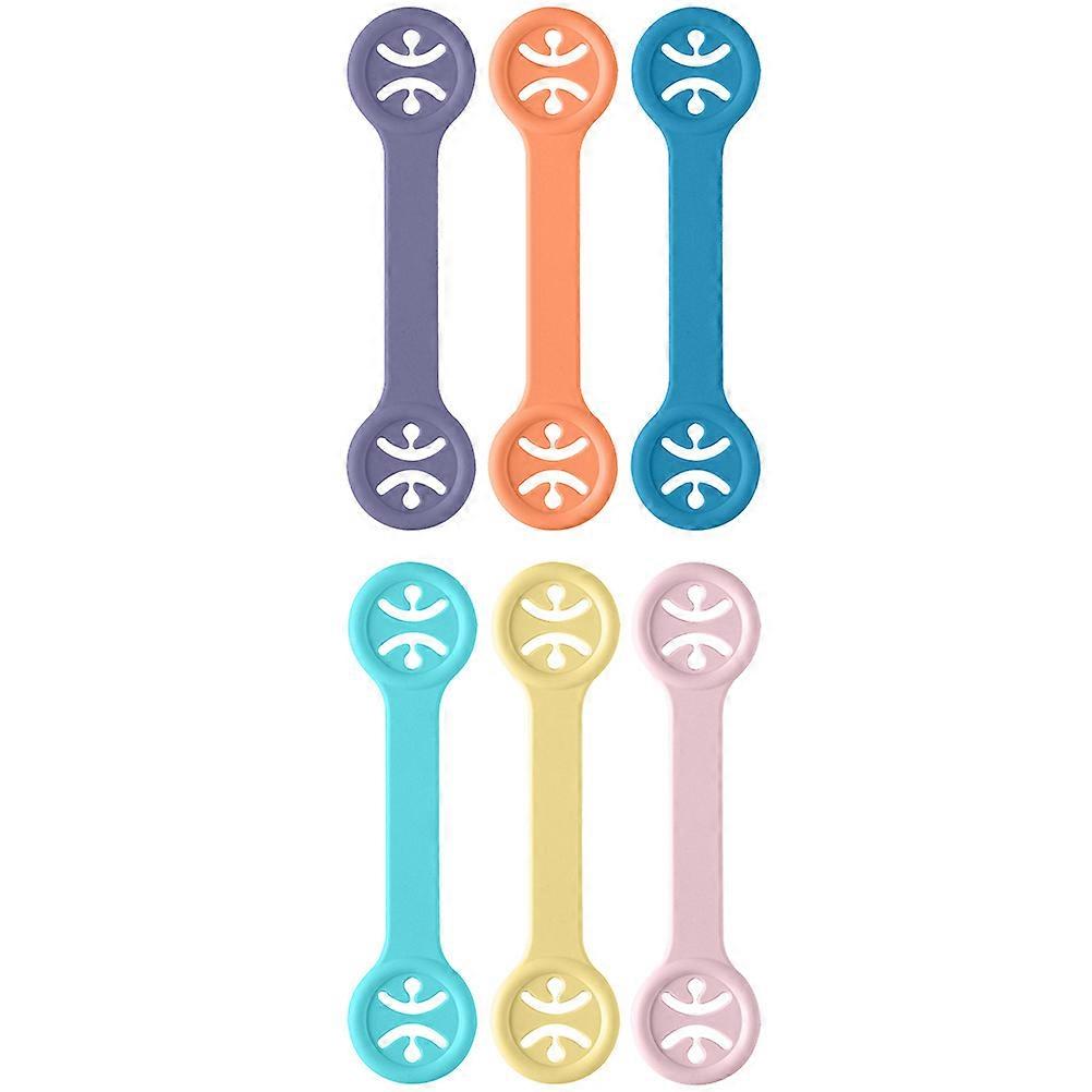 Infant Feeding Bib Clamps Baby Bib Clips to Fix Bibs 6Pcs Pack