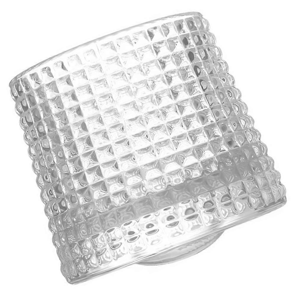 Whiskey Cup Rolling Glass for Drinking Use 1 Piece Transparent Wine Glass