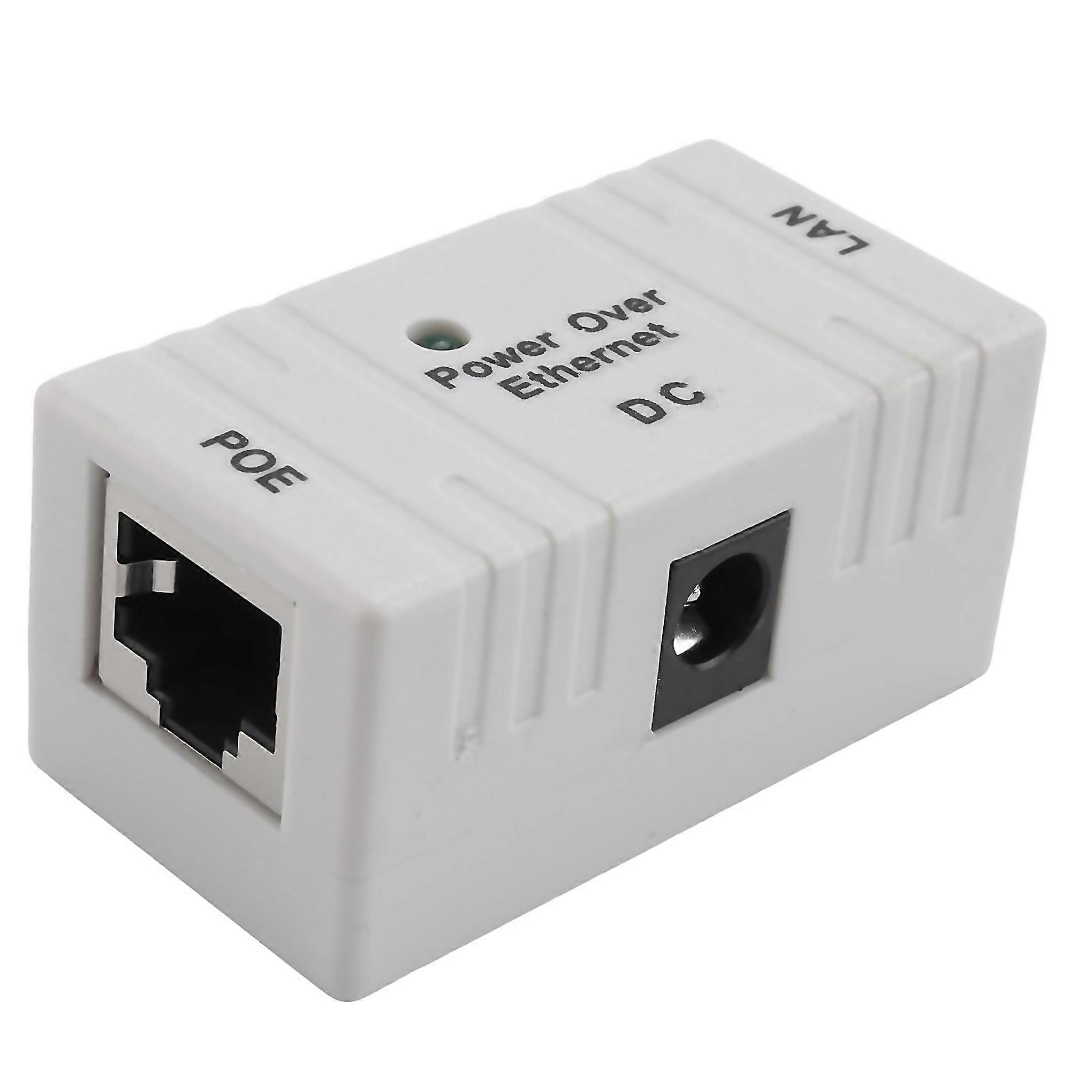For 100 Mbps 5v 12v 24v 48v1a For Ip Camera Poe Adapter Module White
