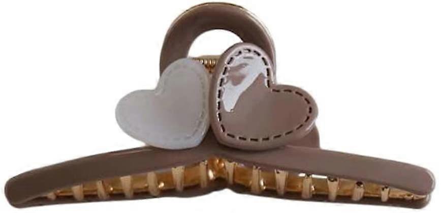 Clemă de păr mare Jaw Clip, Inima