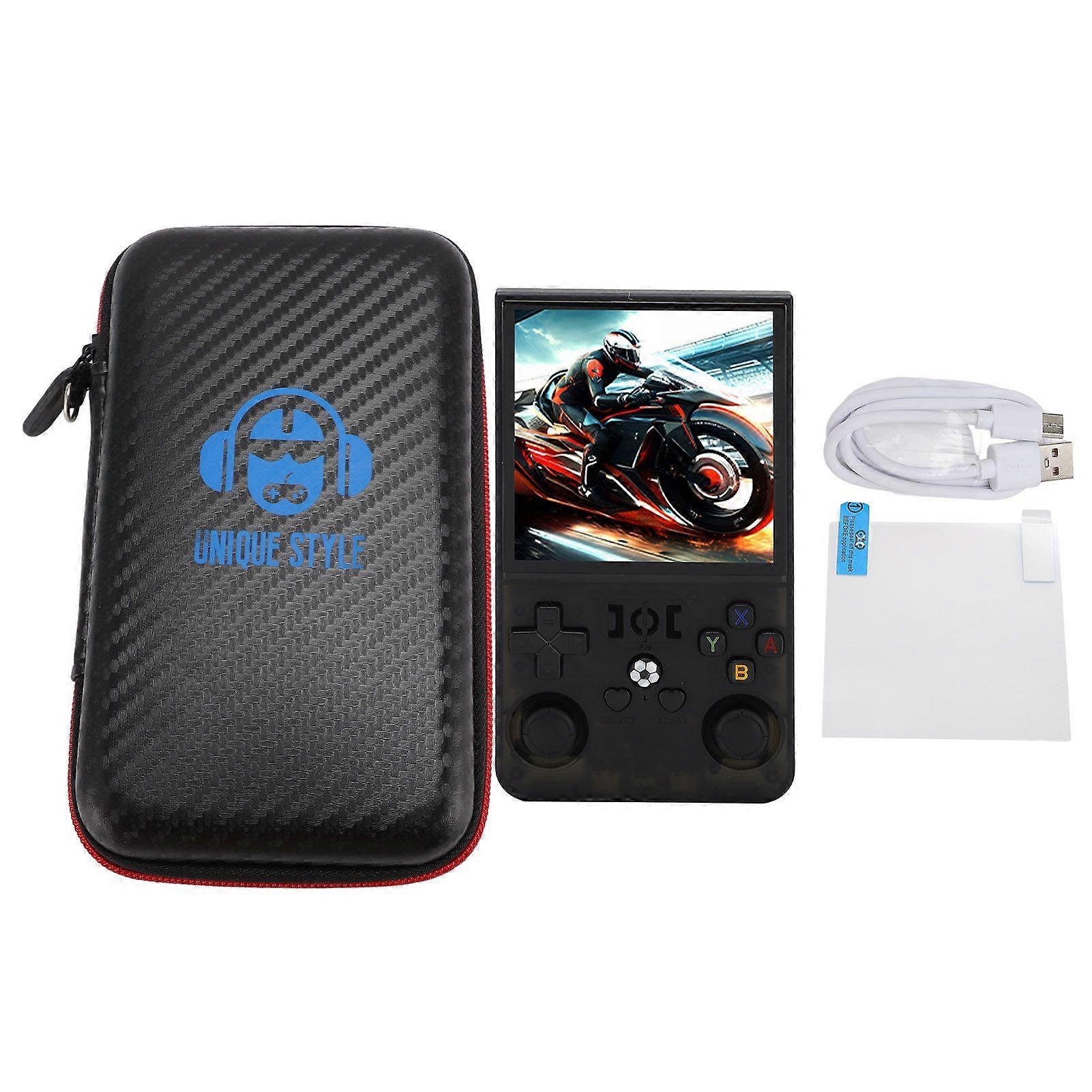 Handheld Game Console Retro 720x720 4 Inch IPS Screen 4000mAh Rechargeable Portable Retro Gaming Console for Linux 128GB
