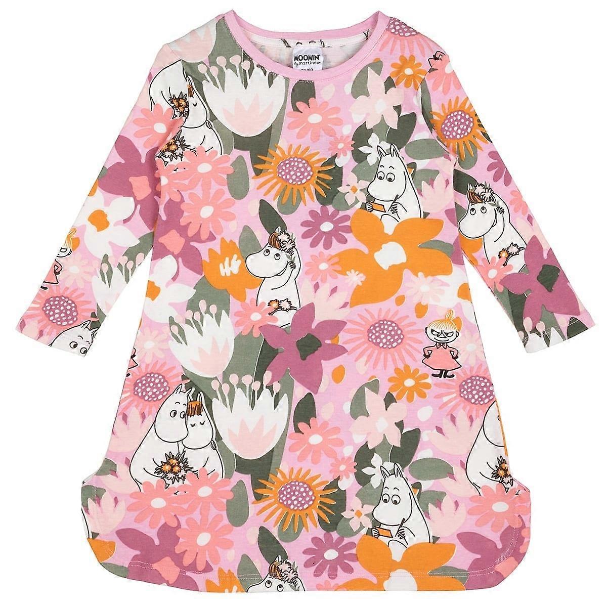 Mumin Sommer Nachthemd rosa