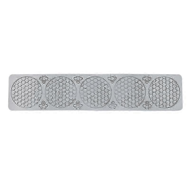 Honeycomb-Shaped Silicone Mold for Creating Decorative Chocolate and Baking Designs with Intricate Patterns