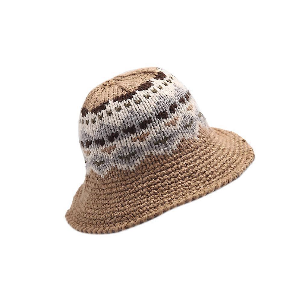 Winter Hat Woolen Cap for Wear Knitting Wool Hat One Piece