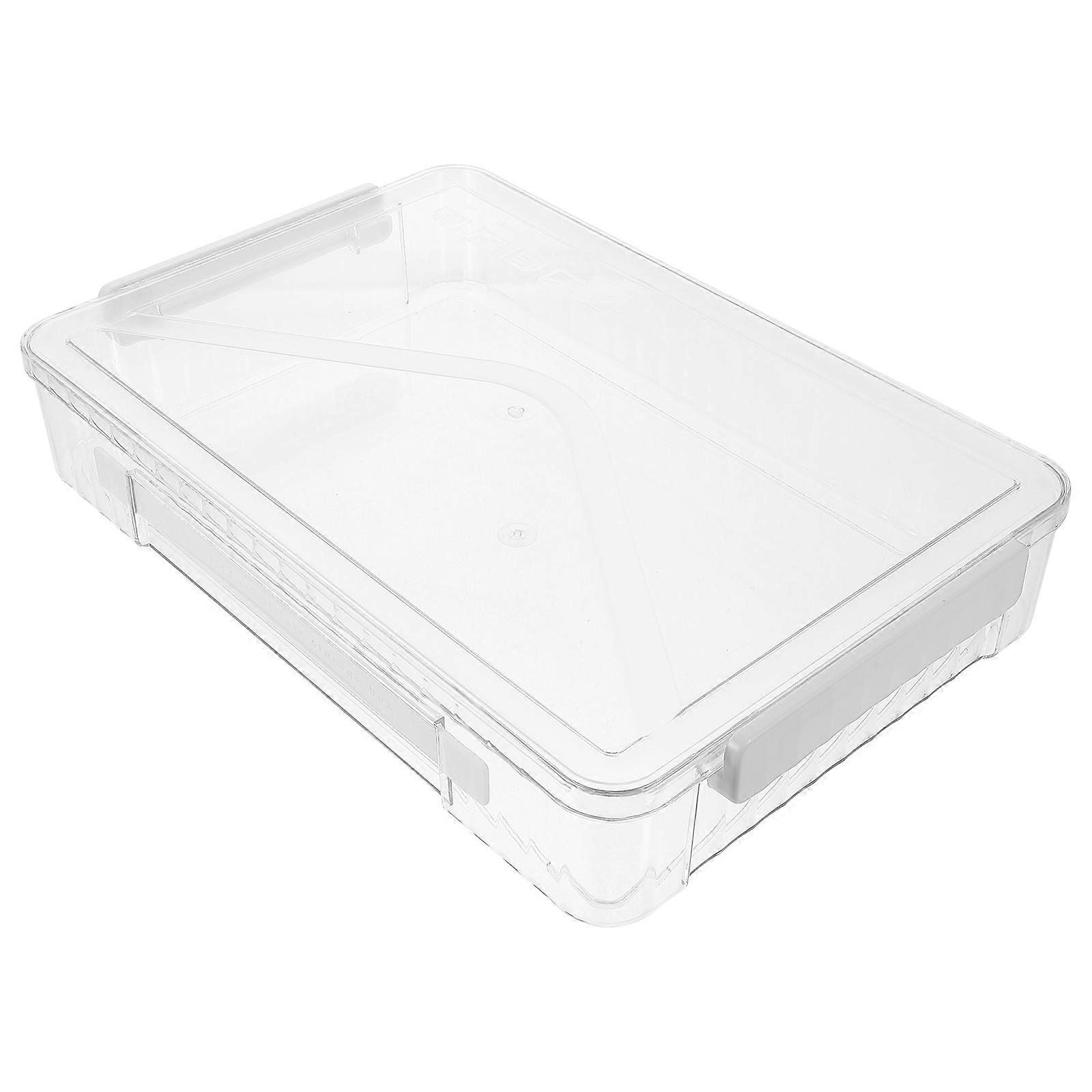 Flag Display Case Clear Storage Box for Storage Use Transparent ABS Organizer