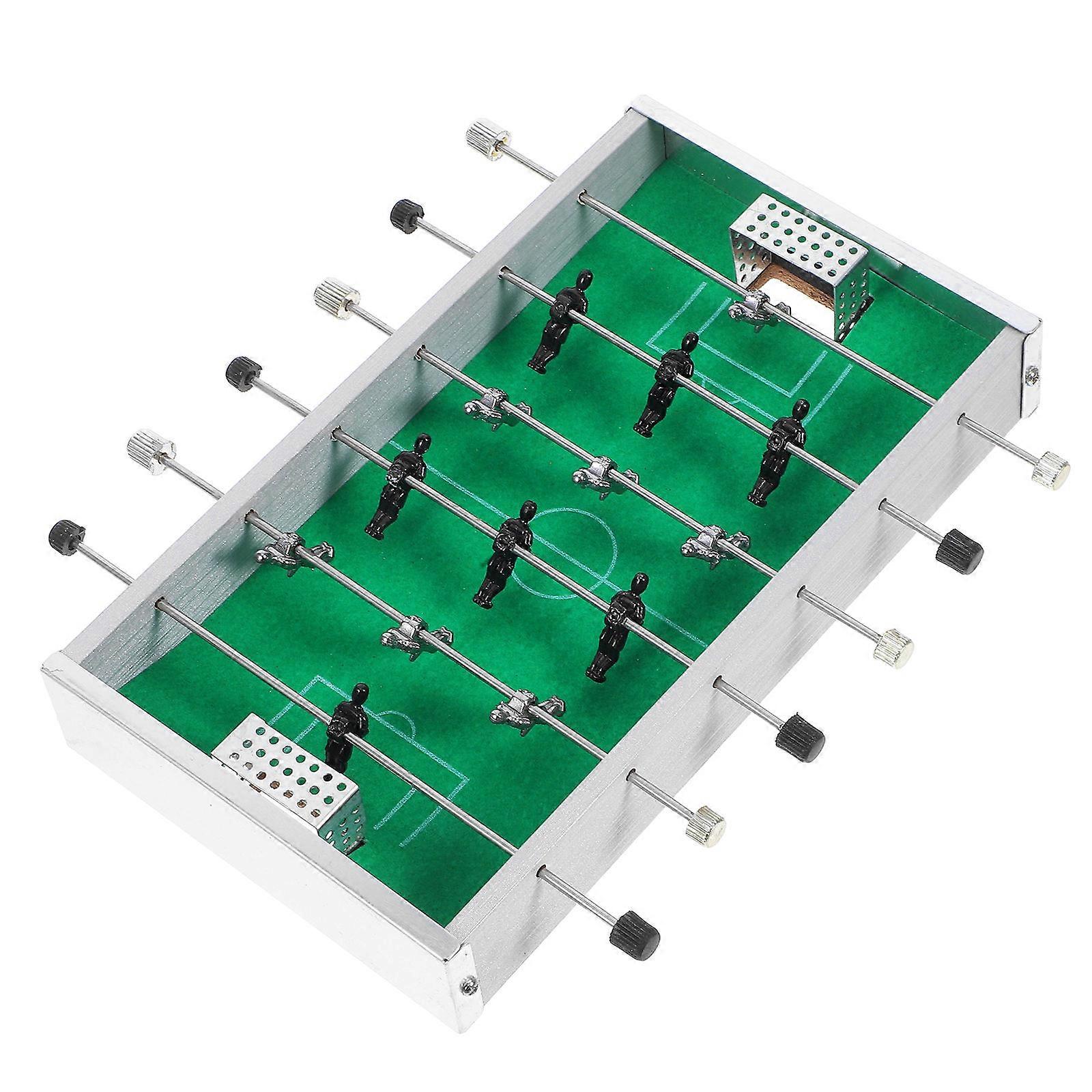 Mini Table Football Game Foosball Table for Home Use 3Pcs Interactive Portable