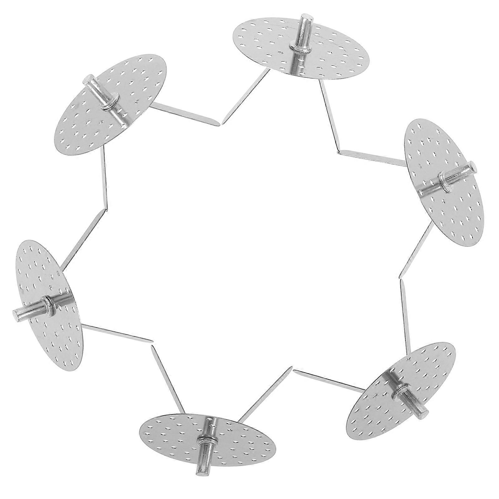 Stainless Steel Detachable Strainer Filter 6Pcs Ideal For Household Usage Round Shape Designed For Effortless Cleaning And Replacement