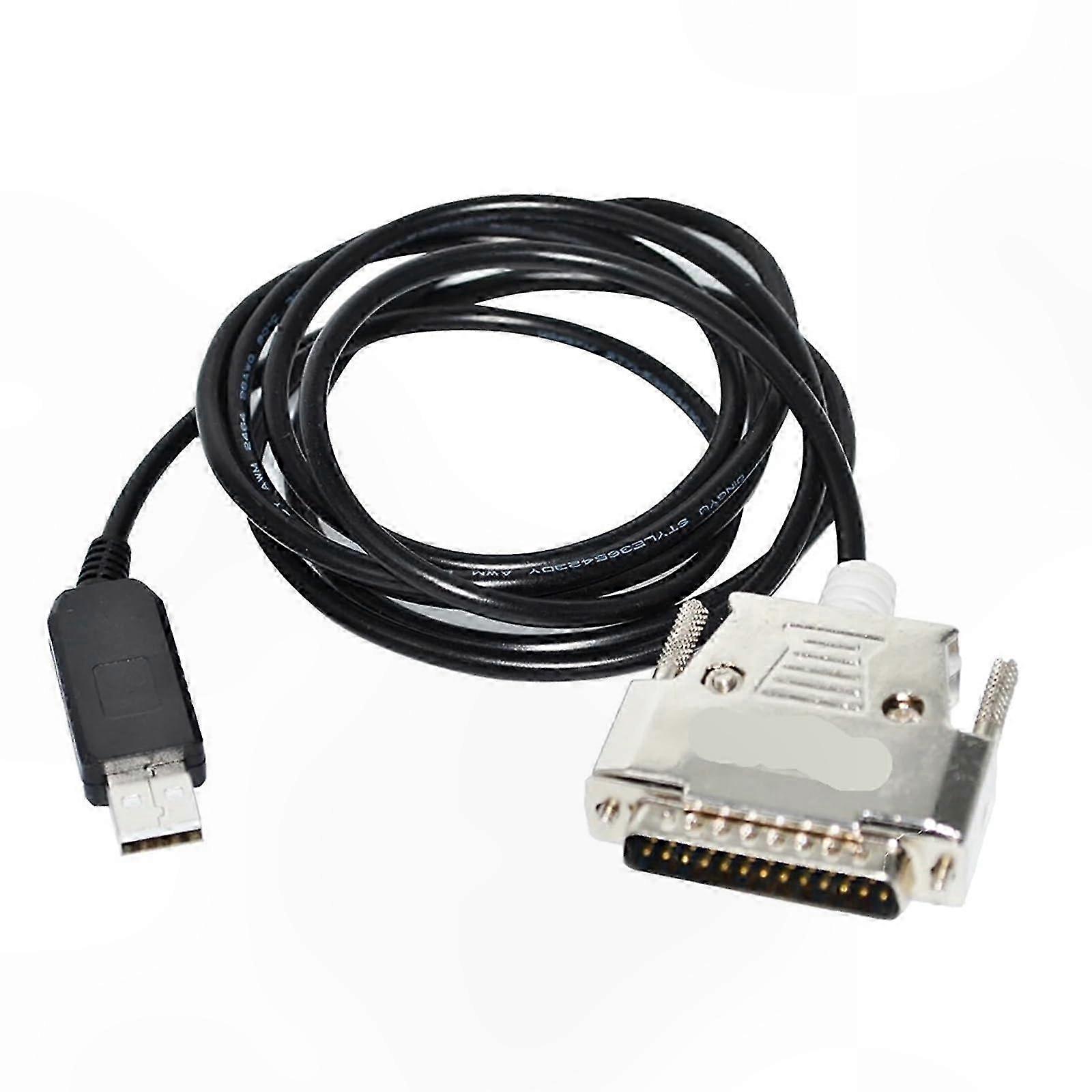 3m USB to DB25 Male Adapter for RS232 Serial Communication Connection Cable