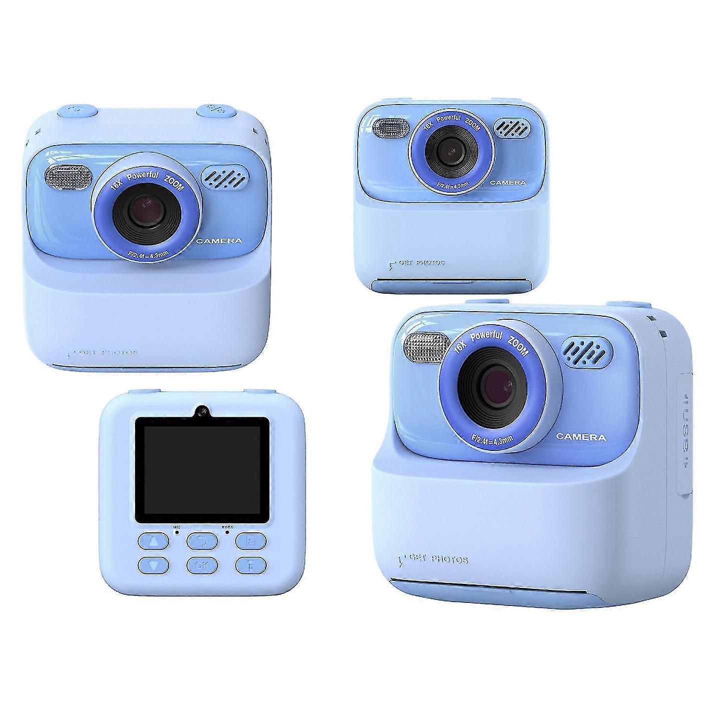 New and Improved: P79 Kids Camera Game with Dual Lens - HD Quality, Rechargeable, 2.4-inch Screen, 32G Memory Storage for Children's Fun