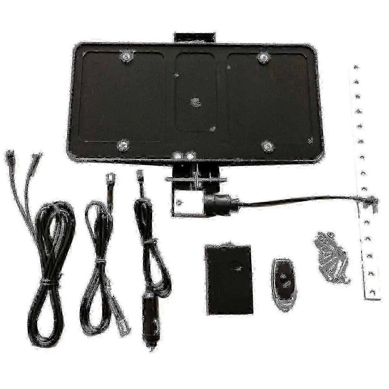 2025 جديد فليب الولايات المتحدة الأمريكية لوحة ترخيص قابلة للسحب جهاز التحكم عن بعد الفولاذ المقاوم للصدأ Cket-hy