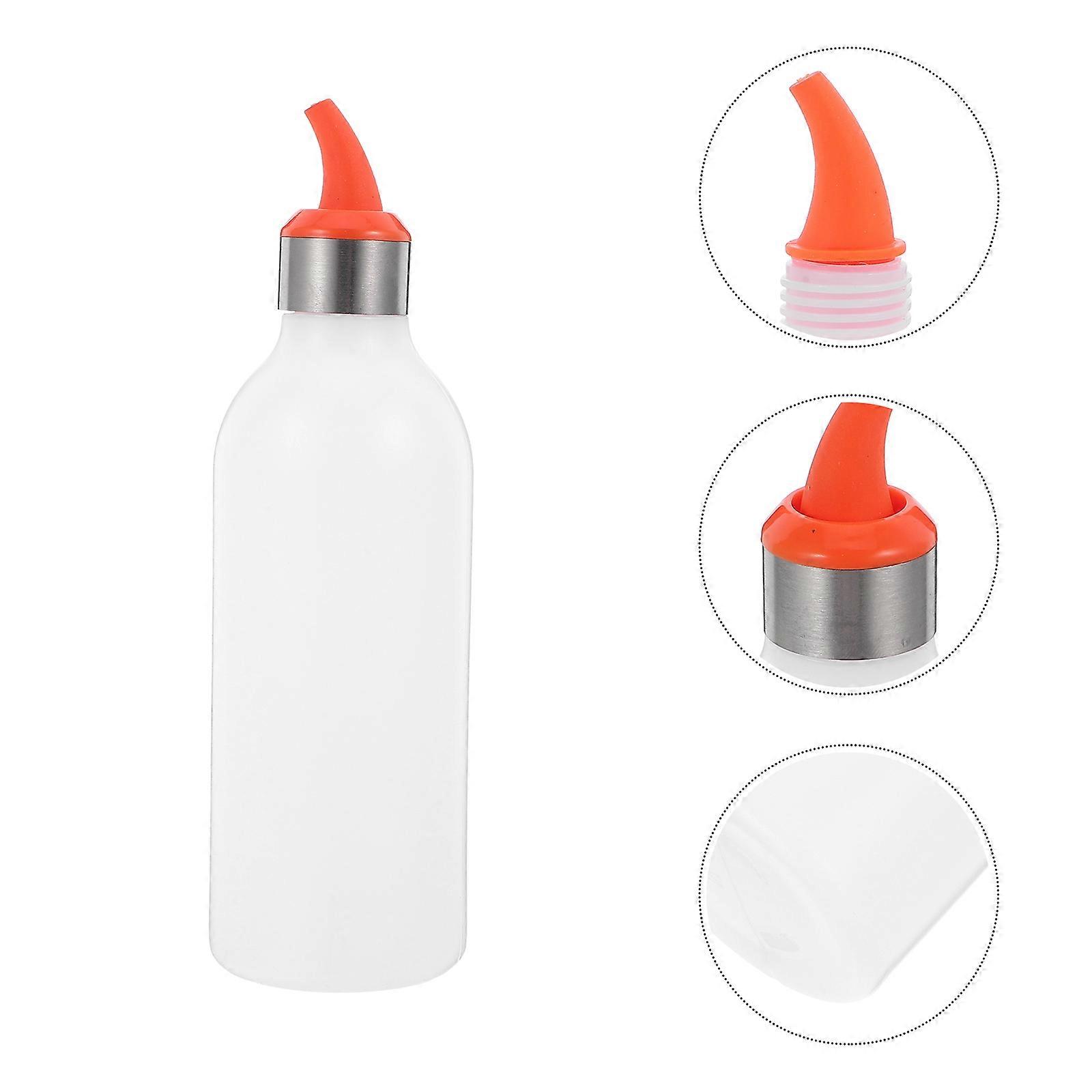 Condiment Bottle Portable for Sauce Storage 4Pcs Reusable Pack