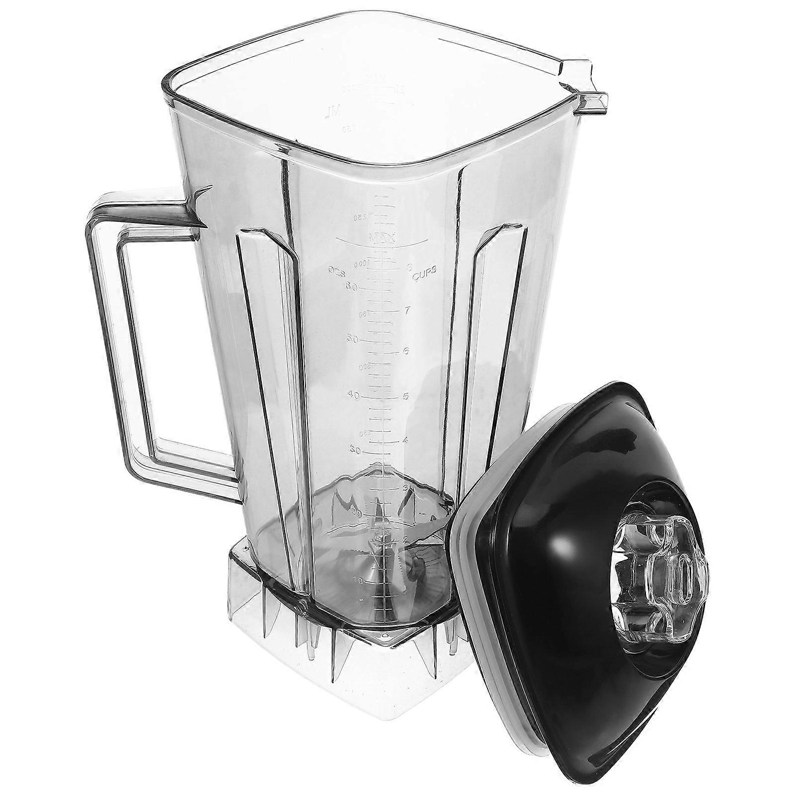 Commercial Blender Container Replacement for Heavy Duty Use Plastic and Stainless Steel for Smoothies and Veggie Drinks 1Pcs
