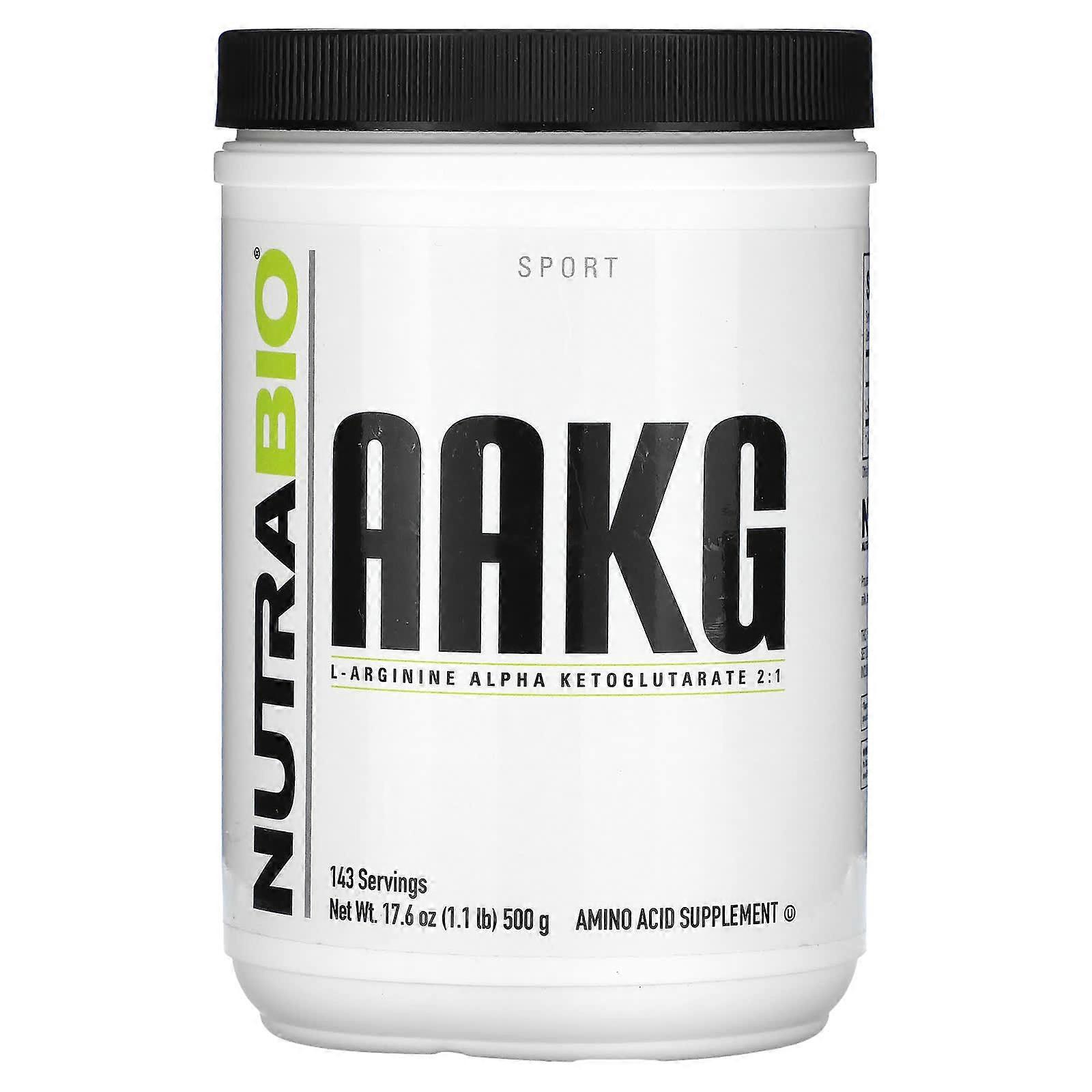 NutraBio, AAKG, 1.1 lb (500 g)
