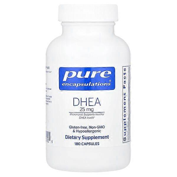 Pure Encapsulations, DHEA, 25 mg, 180 Capsules