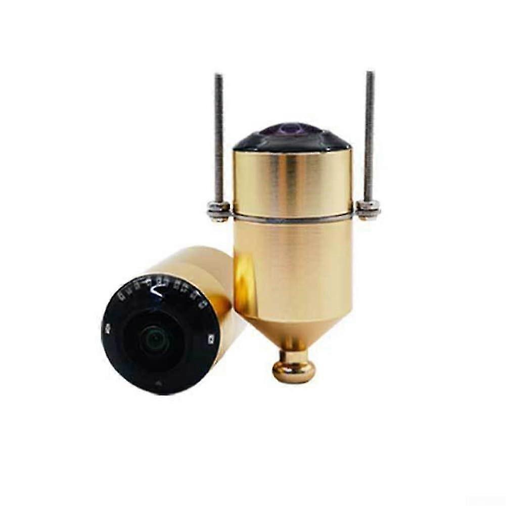 Metal Underwater Fishing Camera Designed for Harsh Water Environments and Effective Use (Gold)