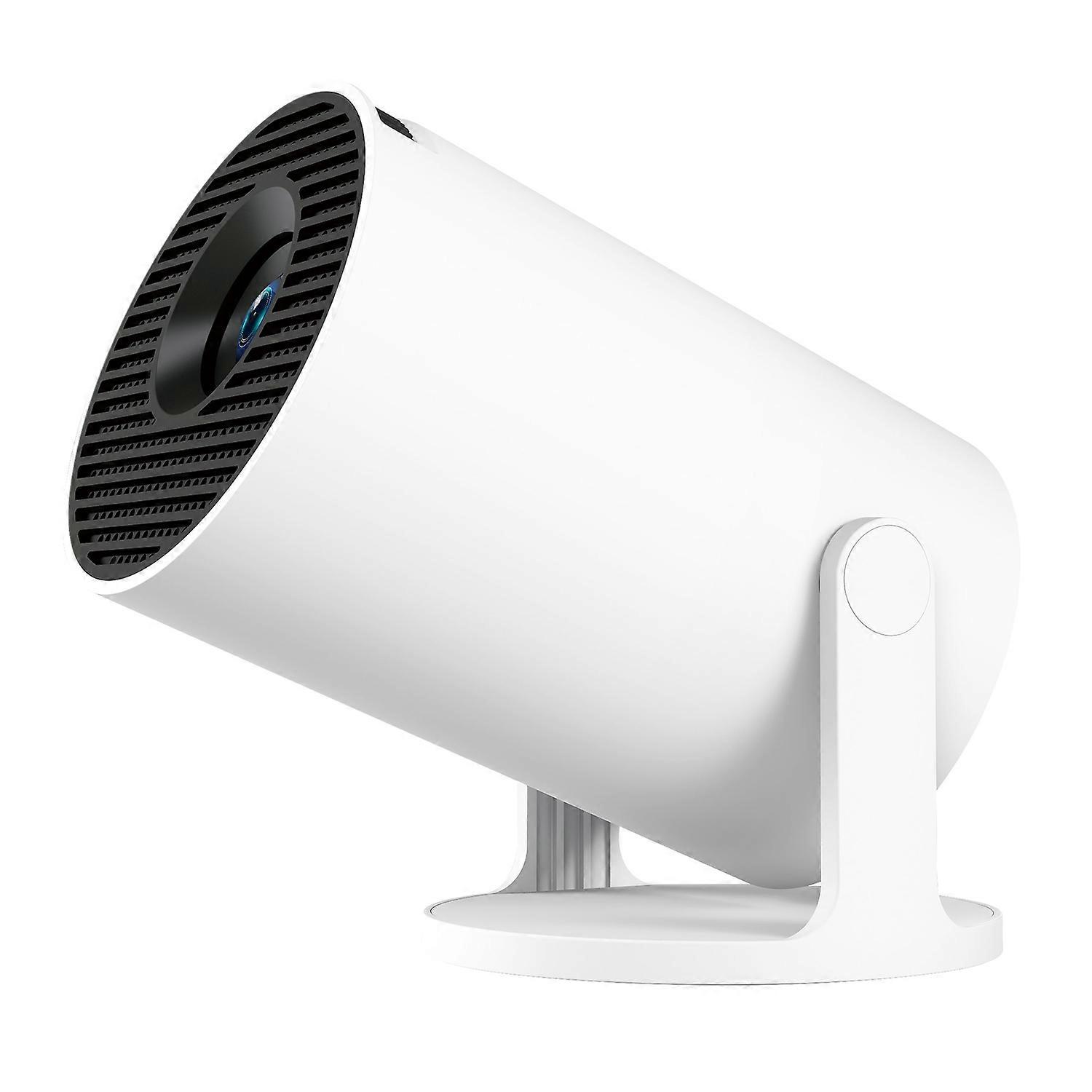 FM HY300 Pro+ Android 11.0 Mini Projector WiFi6 Bluetooth-Compatible 5.4 HD 720P 170 ANSI Lumens Hom