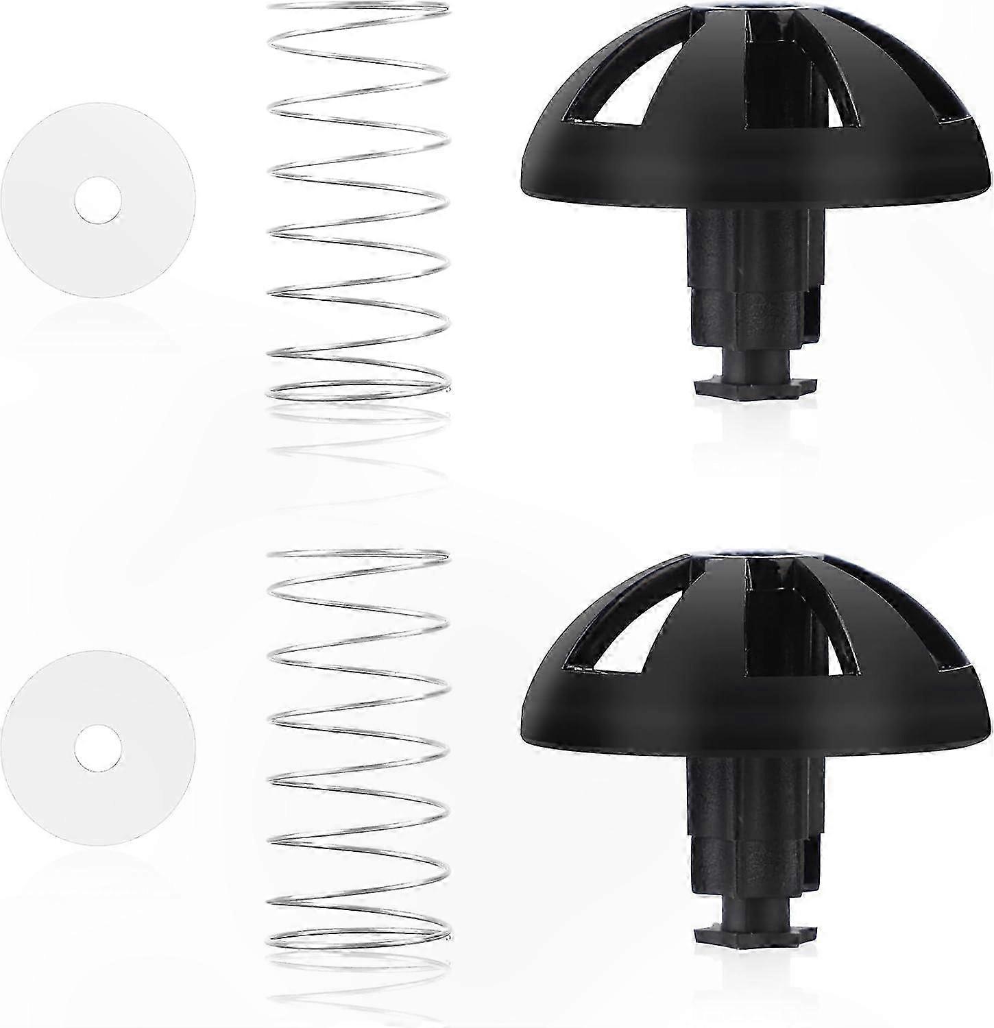 2-Pack Coffee Maker Brew Basket Replacement Parts, Spring Loaded Stopper Kits for Bottom Assembly