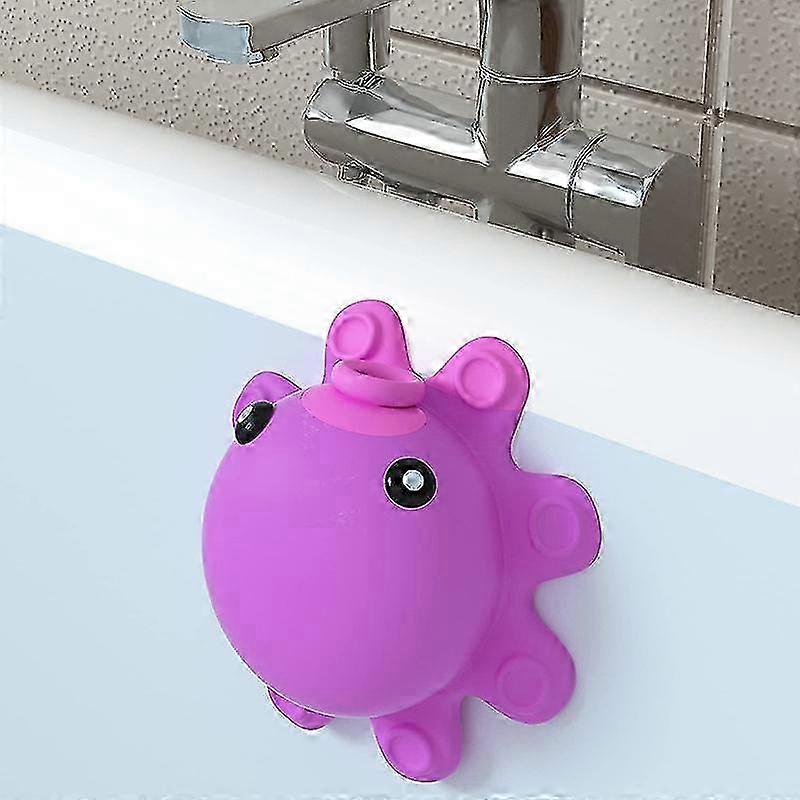 Bathtub Overflow Drain Cover Tub Soak Bath Overflow Suction Cup Seal Bathroom Spa Accessories Adds Inches of Water for Deeper Bath